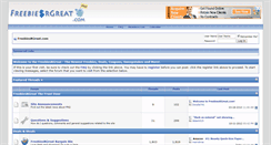 Desktop Screenshot of freebiesrgreat.com